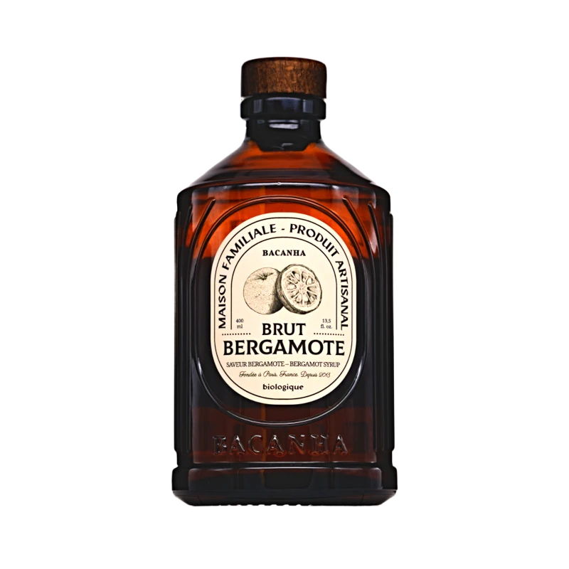 Bergamotte-Sirup aus Frankreich 400ml von Bacanha erhältlich bei feines-frankreich.com