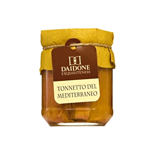Mediterraner Thun in Olivenöl 200g von Daidone erhältlich bei feines-frankreich.com