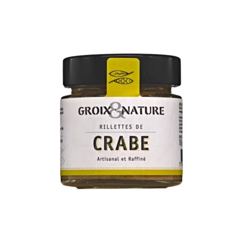 Französische Krabben-Rillettes 100g von Groix et Nature erhältlich bei feines-frankreich.com