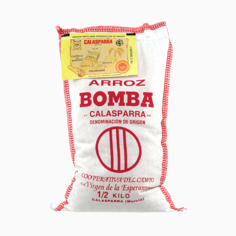 Spanischer Bomba Reis D.O. aus Calasparra 500g von Cooperativa del Campo Virgen de la Esperanza erhältlich bei feines-frankreich.com